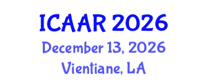 International Conference on Antibiotics and Antibiotic Resistance (ICAAR) December 13, 2026 - Vientiane, Laos