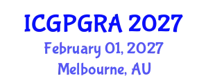 International Conference on Gender Psychology and Gender-Role Attitudes (ICGPGRA) February 01, 2027 - Melbourne, Australia
