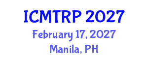 International Conference on Mindfulness Theory, Research and Practice (ICMTRP) February 17, 2027 - Manila, Philippines