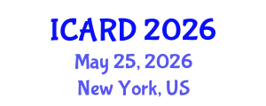 International Conference on Agricultural and Rural Development (ICARD) May 25, 2026 - New York, United States