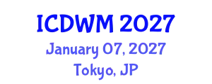 International Conference on Demolition Waste Management (ICDWM) January 07, 2027 - Tokyo, Japan