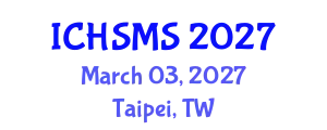 International Conference on Hydrogen Storage Materials and Systems (ICHSMS) March 03, 2027 - Taipei, Taiwan