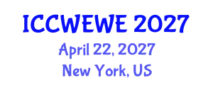 International Conference on Computational Wind Engineering for Wind Energy (ICCWEWE) April 22, 2027 - New York, United States