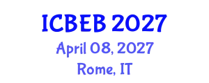 International Conference on Bilingual Education and Bilingualism (ICBEB) April 08, 2027 - Rome, Italy
