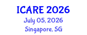 International Conference on Augmented Reality in Education (ICARE) July 05, 2026 - Singapore, Singapore