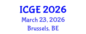 International Conference on Gamification of Education (ICGE) March 23, 2026 - Brussels, Belgium