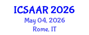 International Conference on Substance Abuse, Addiction and Rehabilitation (ICSAAR) May 04, 2026 - Rome, Italy