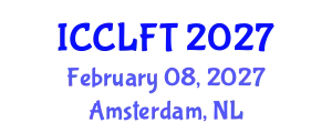 International Conference on City Logistics and Freight Transport (ICCLFT) February 08, 2027 - Amsterdam, Netherlands