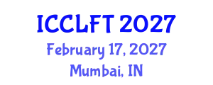 International Conference on City Logistics and Freight Transport (ICCLFT) February 17, 2027 - Mumbai, India