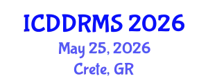 International Conference on Design and Development of Reconfigurable Manufacturing Systems (ICDDRMS) May 25, 2026 - Crete, Greece