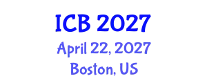 International Conference on Blockchain (ICB) April 22, 2027 - Boston, United States