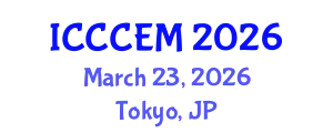International Conference on Computing in Construction Engineering and Management (ICCCEM) March 23, 2026 - Tokyo, Japan