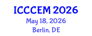 International Conference on Computing in Construction Engineering and Management (ICCCEM) May 18, 2026 - Berlin, Germany