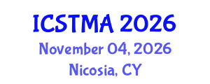 International Conference on Sensors, Transducers, Materials and Applications (ICSTMA) November 04, 2026 - Nicosia, Cyprus