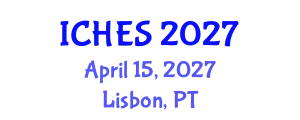 International Conference on Higher Education Studies (ICHES) April 15, 2027 - Lisbon, Portugal