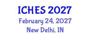 International Conference on Higher Education Studies (ICHES) February 24, 2027 - New Delhi, India