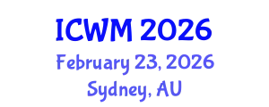International Conference on Wear of Materials (ICWM) February 23, 2026 - Sydney, Australia