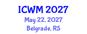 International Conference on Wear of Materials (ICWM) May 22, 2027 - Belgrade, Serbia