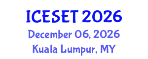 International Conference on Education, Science, Engineering and Technology (ICESET) December 06, 2026 - Kuala Lumpur, Malaysia