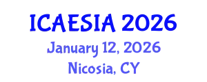International Conference on Advances in Engineering, Science and Industrial Applications (ICAESIA) January 12, 2026 - Nicosia, Cyprus