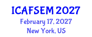 International Conference on Art, Finance, Science, Engineering and Management (ICAFSEM) February 17, 2027 - New York, United States