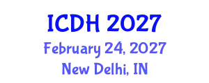 International Conference on Digital Health (ICDH) February 24, 2027 - New Delhi, India