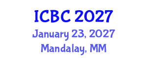 International Conference on Blockchain and Cryptocurrencies (ICBC) January 23, 2027 - Mandalay, Myanmar