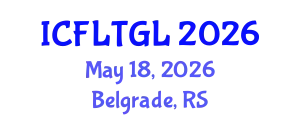International Conference on Feminist Legal Theory, Gender and Law (ICFLTGL) May 18, 2026 - Belgrade, Serbia
