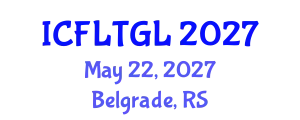 International Conference on Feminist Legal Theory, Gender and Law (ICFLTGL) May 22, 2027 - Belgrade, Serbia
