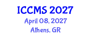 International Conference on Content Management Systems (ICCMS) April 08, 2027 - Athens, Greece