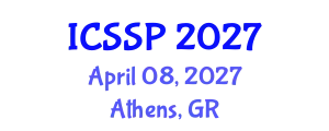 International Conference on Suicidology and Suicide Prevention (ICSSP) April 08, 2027 - Athens, Greece