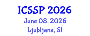 International Conference on Suicidology and Suicide Prevention (ICSSP) June 08, 2026 - Ljubljana, Slovenia