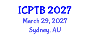 International Conference on Phage Therapy and Bacteriophages (ICPTB) March 29, 2027 - Sydney, Australia