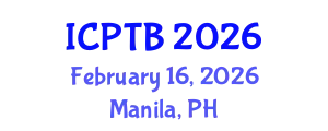 International Conference on Phage Therapy and Bacteriophages (ICPTB) February 16, 2026 - Manila, Philippines