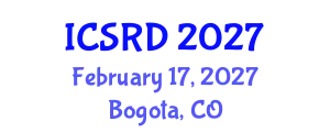 International Conference on Scientific Research and Development (ICSRD) February 17, 2027 - Bogota, Colombia