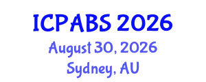 International Conference on Psychological and Behavioural Sciences (ICPABS) August 30, 2026 - Sydney, Australia