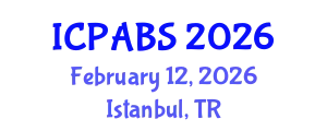 International Conference on Psychological and Behavioural Sciences (ICPABS) February 12, 2026 - Istanbul, Turkey