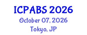 International Conference on Psychological and Behavioural Sciences (ICPABS) October 07, 2026 - Tokyo, Japan