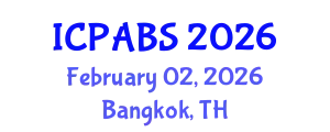 International Conference on Psychological and Behavioural Sciences (ICPABS) February 02, 2026 - Bangkok, Thailand