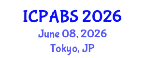 International Conference on Psychological and Behavioural Sciences (ICPABS) June 08, 2026 - Tokyo, Japan