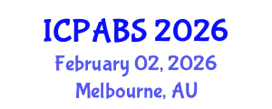 International Conference on Psychological and Behavioural Sciences (ICPABS) February 02, 2026 - Melbourne, Australia