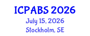 International Conference on Psychological and Behavioural Sciences (ICPABS) July 15, 2026 - Stockholm, Sweden
