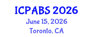 International Conference on Psychological and Behavioural Sciences (ICPABS) June 15, 2026 - Toronto, Canada
