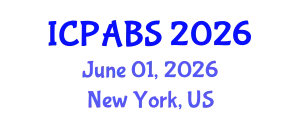 International Conference on Psychological and Behavioural Sciences (ICPABS) June 01, 2026 - New York, United States