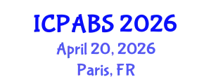 International Conference on Psychological and Behavioural Sciences (ICPABS) April 20, 2026 - Paris, France