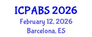 International Conference on Psychological and Behavioural Sciences (ICPABS) February 12, 2026 - Barcelona, Spain