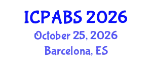International Conference on Psychological and Behavioural Sciences (ICPABS) October 25, 2026 - Barcelona, Spain