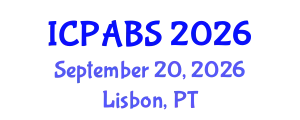 International Conference on Psychological and Behavioural Sciences (ICPABS) September 20, 2026 - Lisbon, Portugal