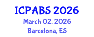 International Conference on Psychological and Behavioural Sciences (ICPABS) March 02, 2026 - Barcelona, Spain
