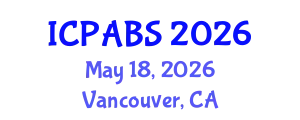 International Conference on Psychological and Behavioural Sciences (ICPABS) May 18, 2026 - Vancouver, Canada
